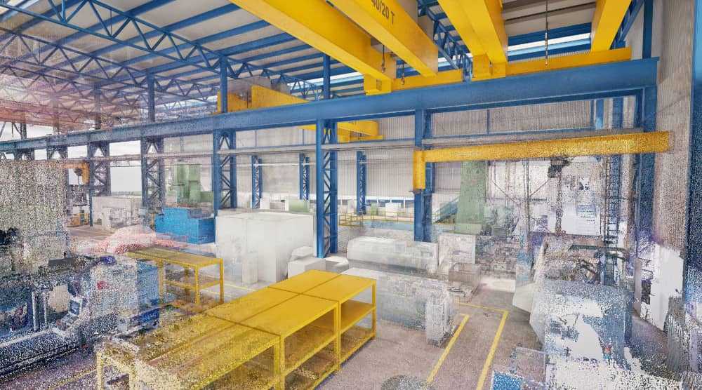 Családi ház lézerszkennelése